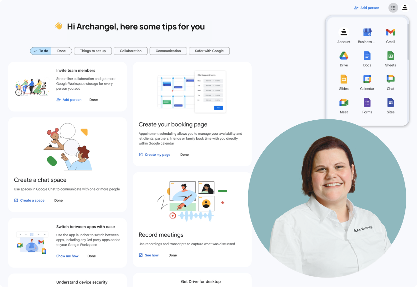 Explore Archangel Courses on Thinkific: Master Chromebook integration, explore tech projects for classrooms, and harness advanced Google Workspace tools.